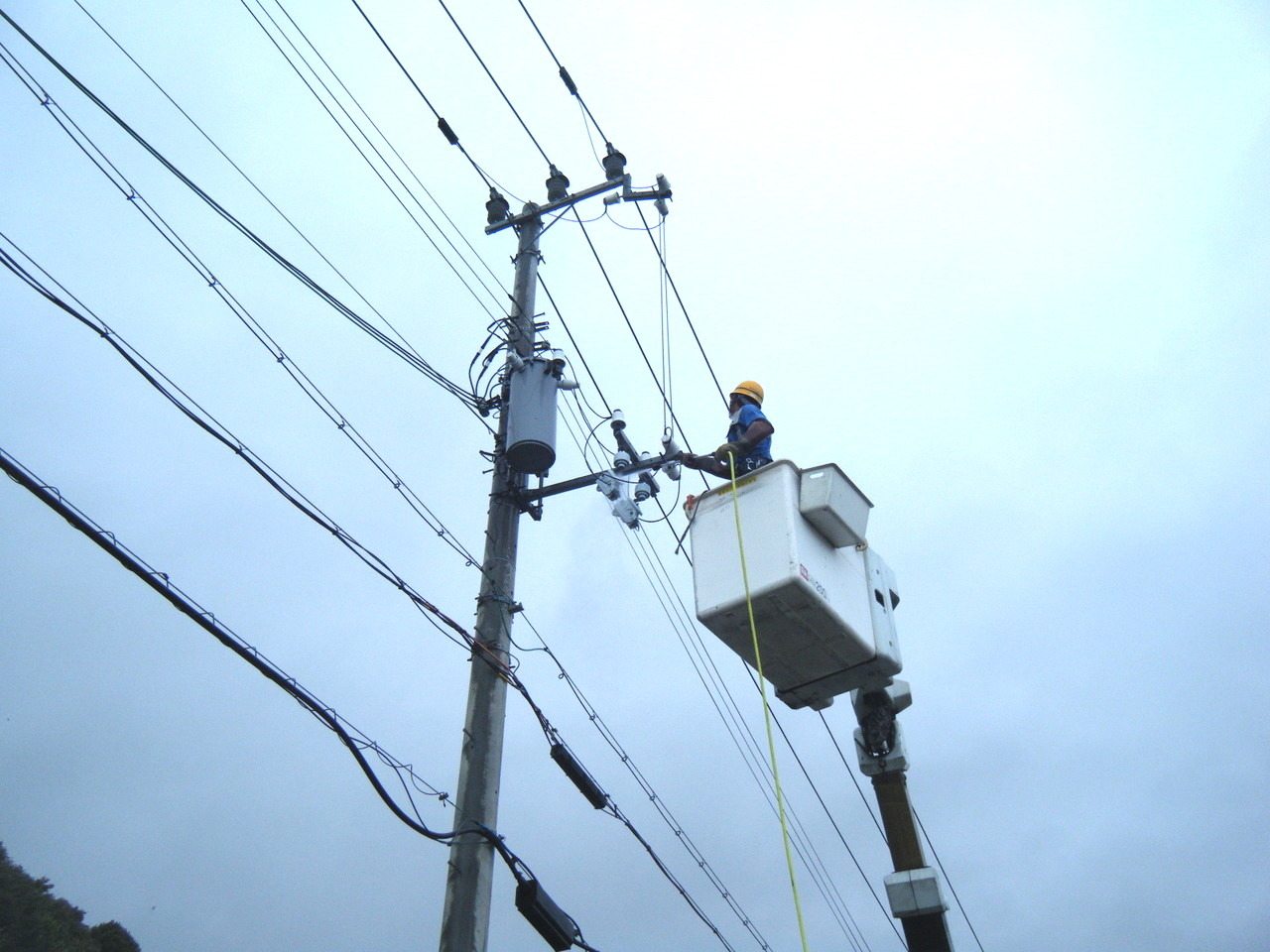 テクノ 災害・事故による停電からの復旧工事