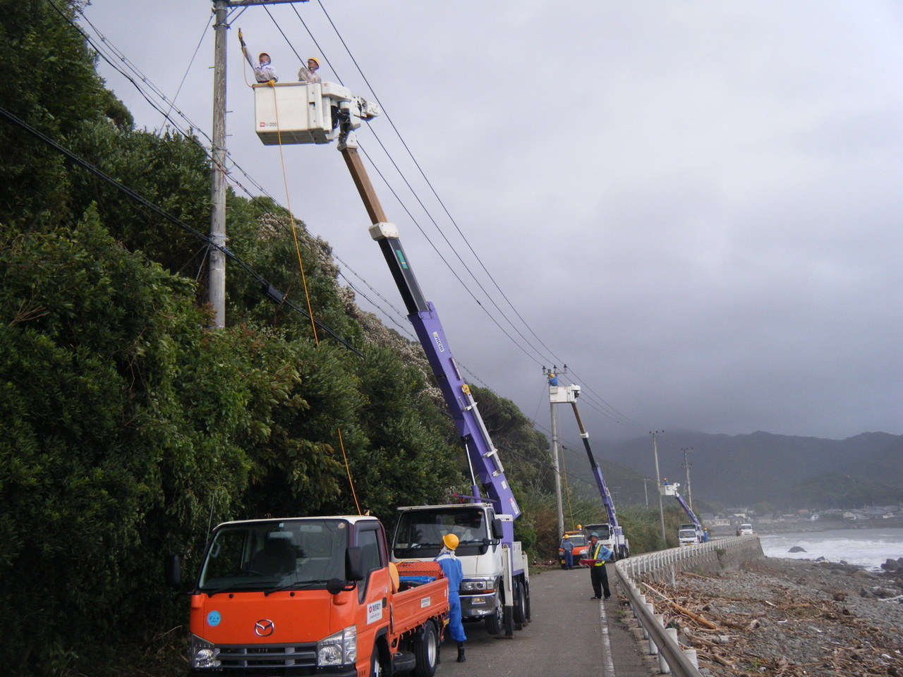 テクノ　復旧工事